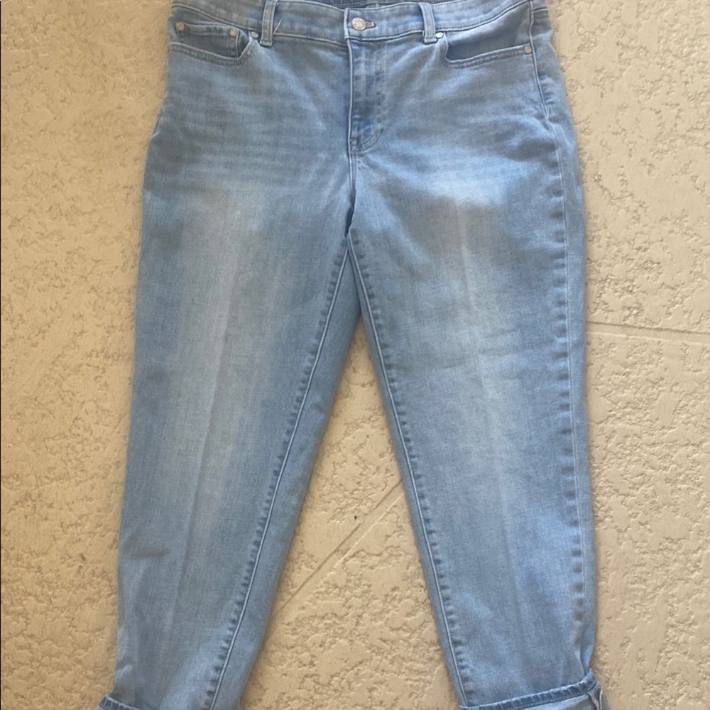 Talbots Light Blue Ankle Jeans